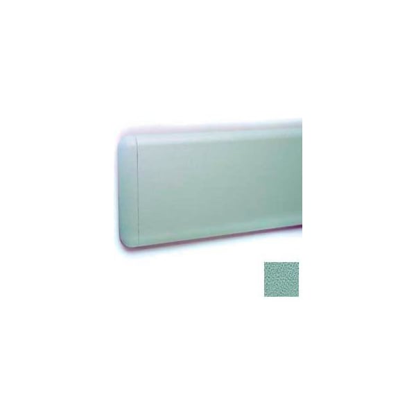 Pawling Wall Guard W/Rounded Top & Bottom Edges, Aluminum Retainer, 7-3/4"H x 12'L, Sage Green WG-8-12-371 - main